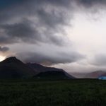 Storm Clouds Over Farmland